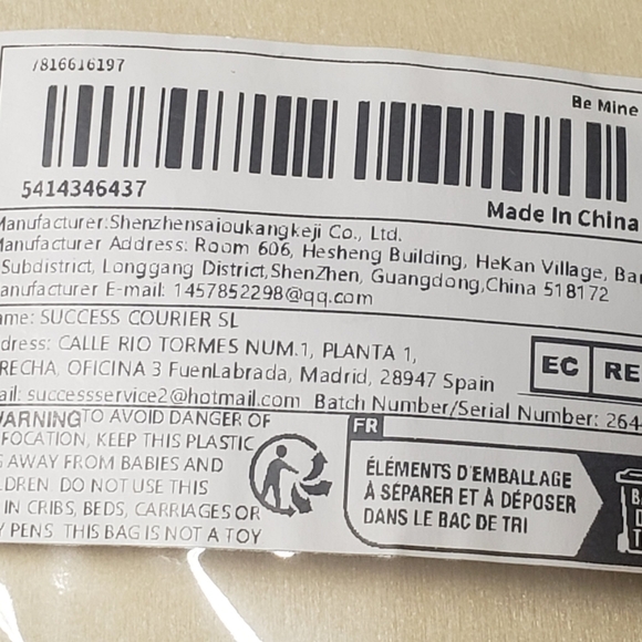 Pink and White 'Be Mine' Wall Art with Greenery - Picture 3 of 6